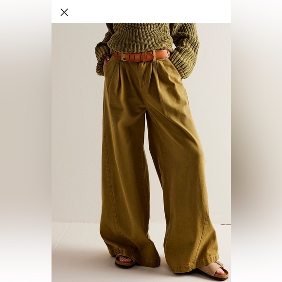 NWT Free People extra wide leg jeans - Picture 4 of 4